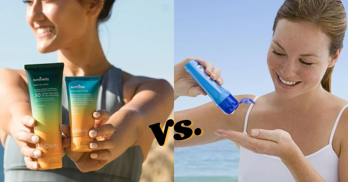 mineral vs chemical sunscreen