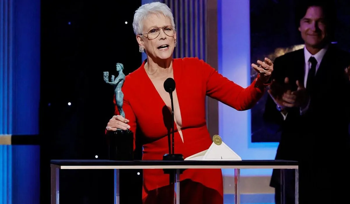 Jamie Lee Curtis won the SAG Award