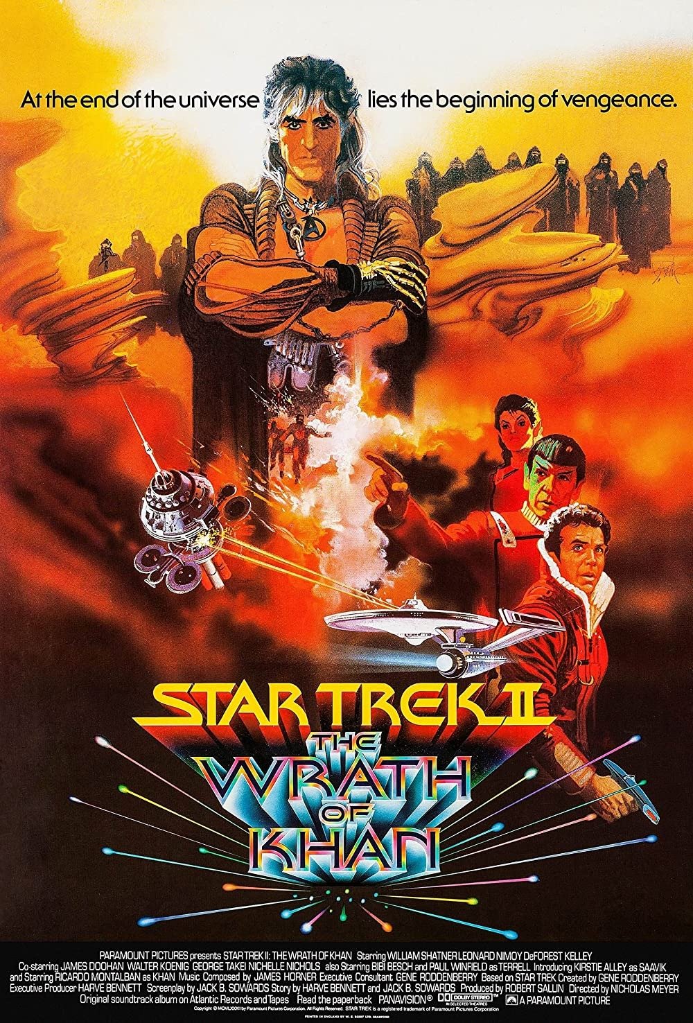 Sci-Fi Movies Star Trek II: The Wrath Of Khan (1982)