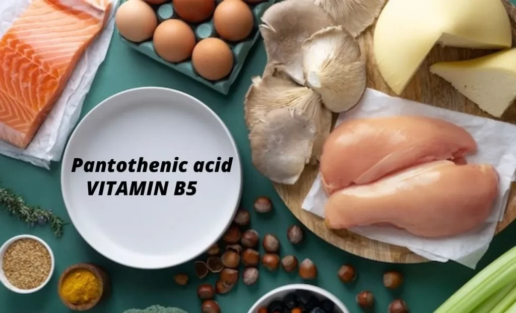 Pantothenic acid (vitamin B5)