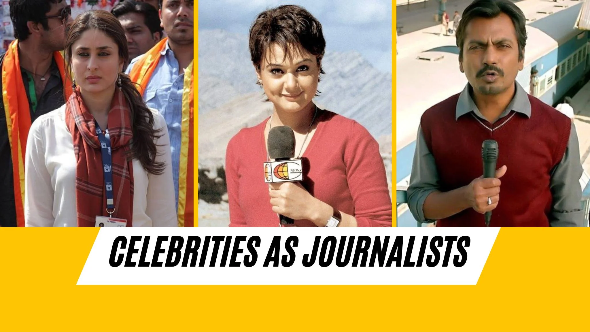 Celebrities Who Became Journalists